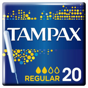 tampax tampons met kartonnen inbrenghuls